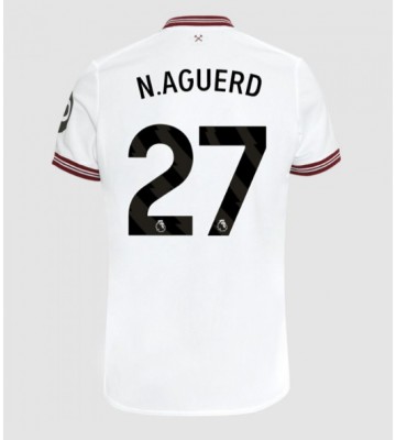 West Ham United Nayef Aguerd #27 Bortatröja 2023-24 Kortärmad